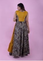 Coffee-Mustard Long Kurti