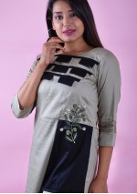 Light Green A line Kurti