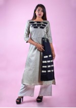 Light Green A line Kurti